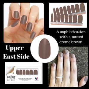 RETIRED COLOR! Color Street Easy Apply Nail Polish Strips - Upper East Side